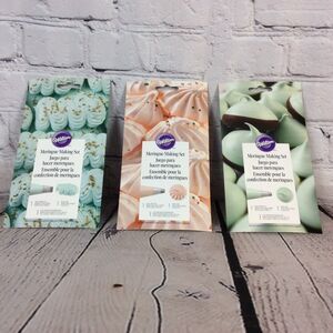 Wilton Cake Decorating Tips & Disposable Bags Large Star Ribbon Dot Meringue